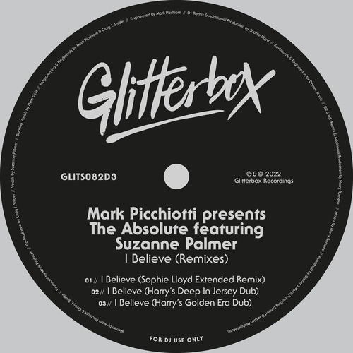Suzanne Palmer, Mark Picchiotti, The Absolute - I Believe - Remixes