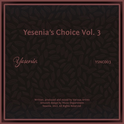 VA  Yesenias Choice, Vol. 3 [YSNC003]