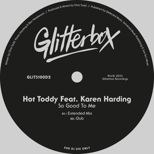 Hot Toddy, Karen Harding - So Good To Me - Extended Mix