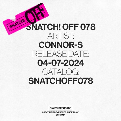 Connor-S - Snatch! OFF 078