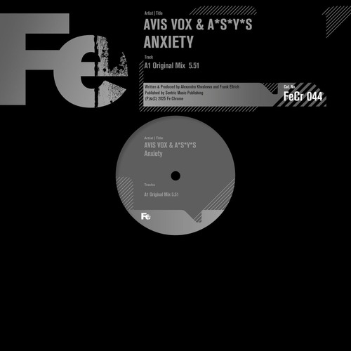 Avis Vox, A*S*Y*S - Anxiety (Original Mix)